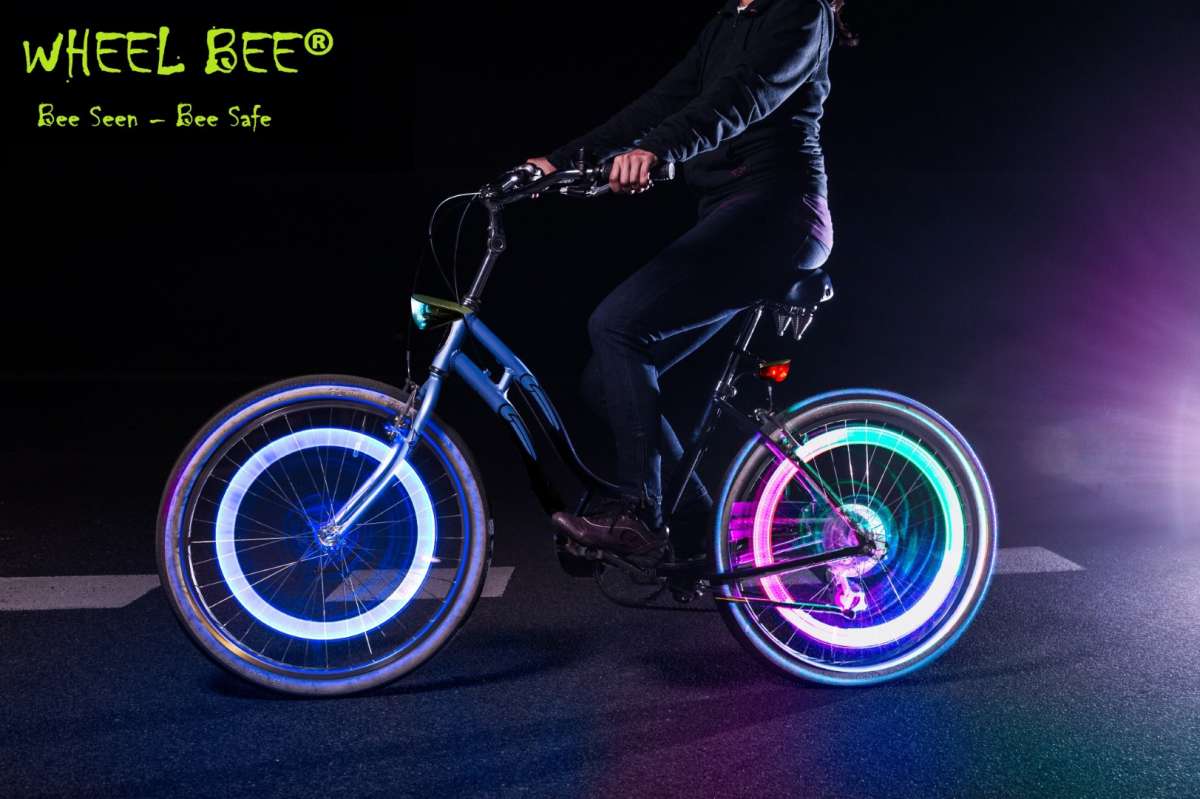 LED Bicycle Light Galaxy Bee Wheel Bee LED Rucksacke Fun Aqua Sports Schildkrot Shop